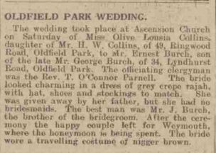 1923 Ernest marriage