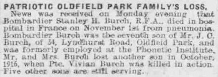 9 Nov 1918 new item