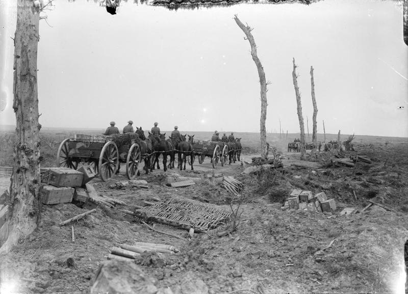 IWM Photograph of Menin Road