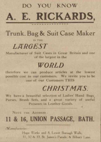 Rickards ad 1919
