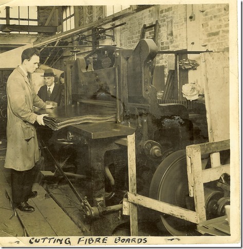 Rickards cutting fibre boards
