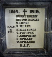 St John RC name panel R