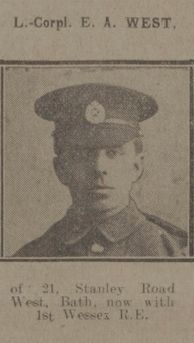 Ernest in Bath Chron Apr 1915